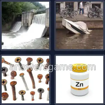 4 Plaatjes 1 Woord 6 letters ZINKEN