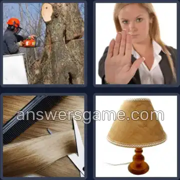 4 Plaatjes 1 Woord 6 letters KAPPEN