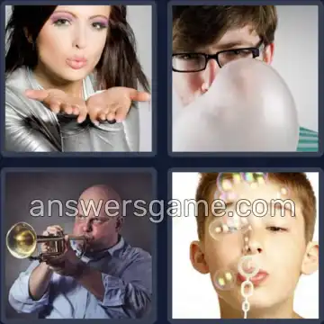 4 Plaatjes 1 Woord 6 letters BLAZEN