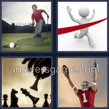 4 Plaatjes 1 Woord 6 letters WINNEN