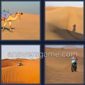 4 Plaatjes 1 Woord 6 letters DUINEN