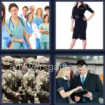 4 Plaatjes 1 Woord 7 letters UNIFORM