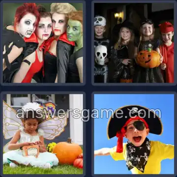 4 Plaatjes 1 Woord 7 letters KOSTUUM