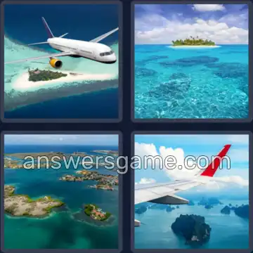 4 Plaatjes 1 Woord 8 letters EILANDEN