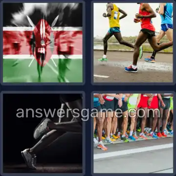 4 Plaatjes 1 Woord 8 letters MARATHON