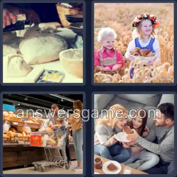 4 Fotos 1 Palavra 3 letras PÃO