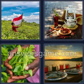 4 Fotos 1 Palavra 3 letras CHÁ