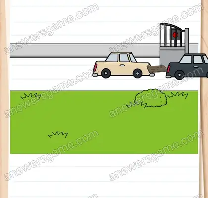 Meier muss aus der Villa fliehen. Brain Test 2 Level 16 Lösungen