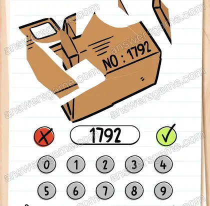 Lass uns das Päckchen untersuchen, um mehr herauszufinden. Brain Test 2 Level 3 Lösungen