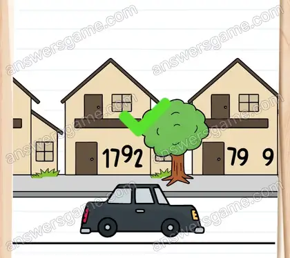 Meier muss bis zur Hausnummer 1792 fahren. Brain Test 2 Level 4 Lösungen