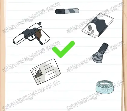 Zurück ins Büro, wir müssen diese Gegenstände untersuchen. Brain Test 2 Level 7 Lösungen