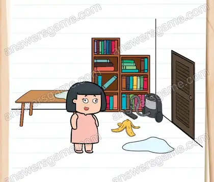 Voici Patty. Elle veut aller à la pêche aujourd’hui. Brain Test 2 Niveau 1 solution