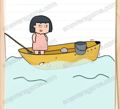 Son bateau prend l’eau. Brain Test 2 Niveau 2 solution