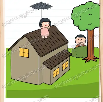 Victor veut faire une mauvaise surprise à Patty. Brain Test 2 Niveau 10 solution