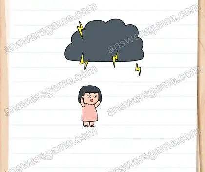 Patty doit tomber. Brain Test 2 Niveau 11 solution