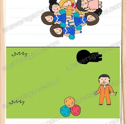 Victor déteste les pom-pom girls. Brain Test 2 Niveau 12 solution