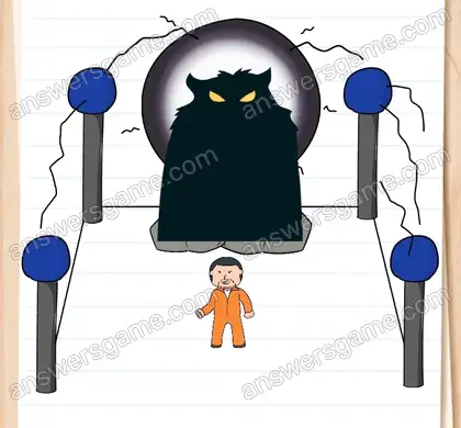 Victor doit invoquer le Seigneur Noir. Brain Test 2 Niveau 19 solution