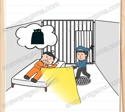 Réveillez Victor qui est en plein rêve. Brain Test 2 Niveau 20 solution