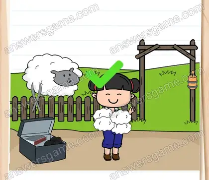 Heute Morgen ist es ziemlich kühl! Sie braucht etwas Wärme. Brain Test 2 Level 4 Lösungen