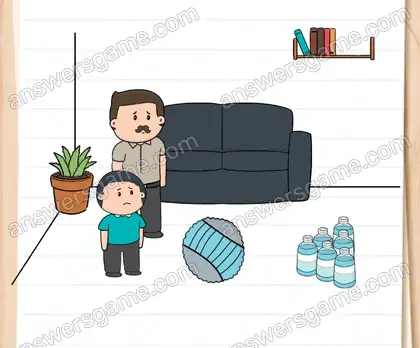 Die beiden wollen bowlen, haben aber keine Kugel. Brain Test 2 Level 16 Lösungen