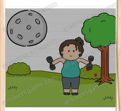 C’est agréable de faire de l’exercice dehors. Brain Test 2 Niveau 11 solution