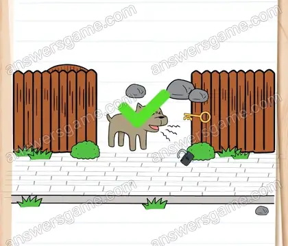 Elle marche trop lentement, faites-la courir. Brain Test 2 Niveau 12 solution