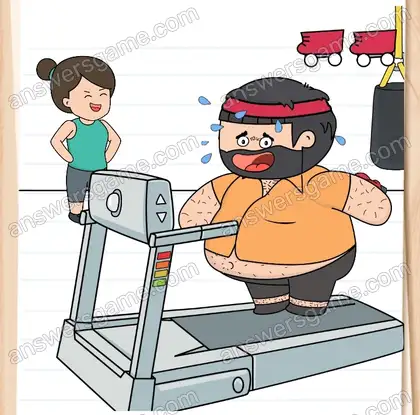 Caro n’est pas satisfaite. Brain Test 2 Niveau 16 solution