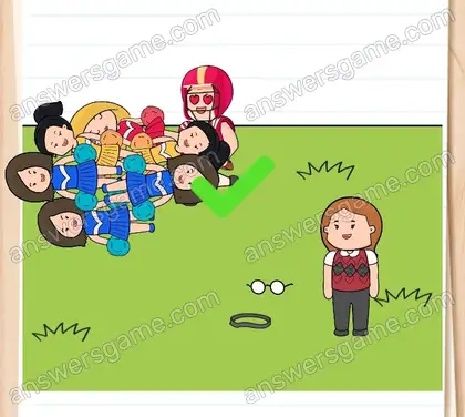 Camille veut se venger d’Océane. Brain Test 2 Niveau 13 solution