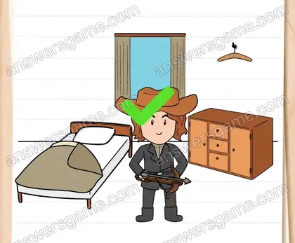 Die Stadt wird von Monstern angegriffen! Zeit zum Aufwachen für Joe. Brain Test 2 Level 1 Lösungen