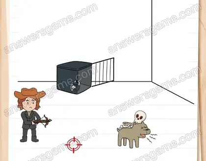 Es nähern sich immer mehr Feinde. Brain Test 2 Level 18 Lösungen