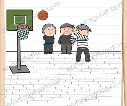 Andi sollte Basketball spielen, um sich beliebt zu machen. Brain Test 2 Level 3 Lösungen