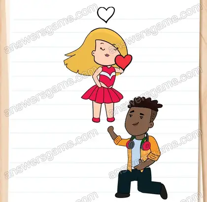 Océane doit choisir un cavalier pour le bal de promo. Brain Test 2 Niveau 11 solution