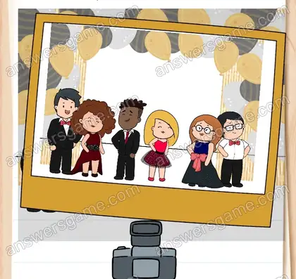 Terminons la soirée par une belle photo. Brain Test 2 Niveau 20 solution