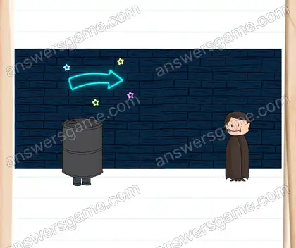 Dupont ne doit pas se faire repérer. Brain Test 2 Niveau 17 solution