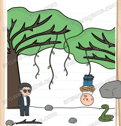 Dupont va l’interroger. Brain Test 2 Niveau 3 solution