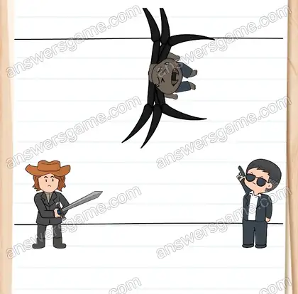 Battez Arachno. Brain Test 2 Niveau 16 solution