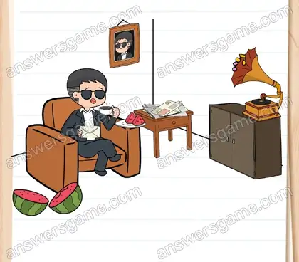 Quelqu’un a envoyé un message urgent à Dupont. Trouvez le message. Brain Test 2 Niveau 2 solution