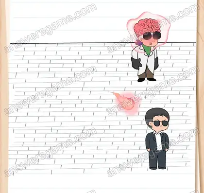 Dupont doit battre Encéphale. Brain Test 2 Niveau 22 solution