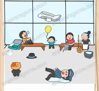 Ils doivent se déguiser pour pouvoir monter à bord. Brain Test 2 Niveau 11 solution