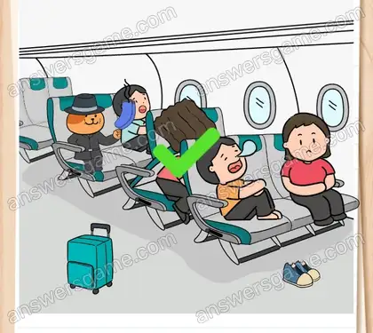 Rendez le vol un peu plus confortable. Brain Test 2 Niveau 13 solution