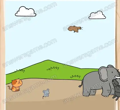 Les loups sont au service du roi des animaux. Brain Test 2 Niveau 21 solution