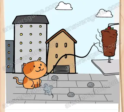 Il a très envie de dormir, mais ils doivent continuer. Brain Test 2 Niveau 9 solution