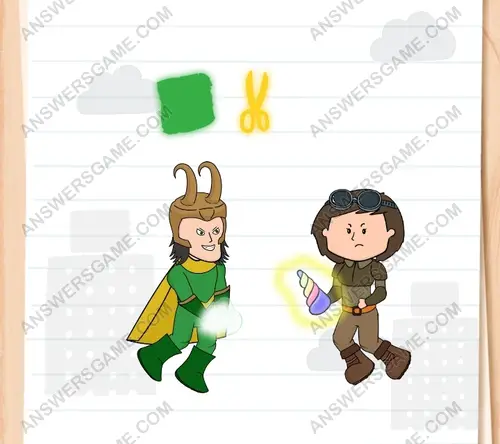 Loki își pierde din putere. Ale trebuie să mai reziste. Brain Test 3 Nivelul 212