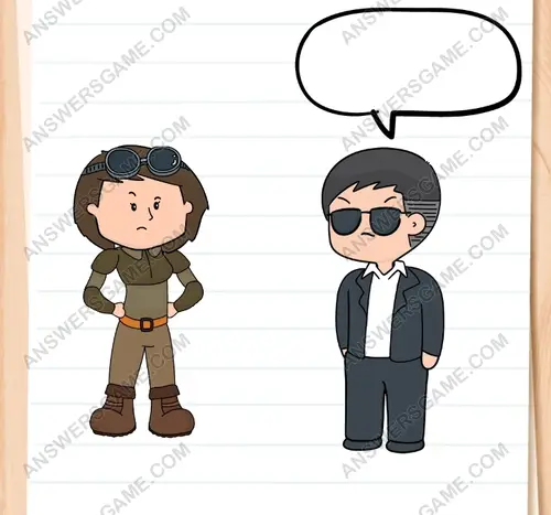 Du hattest Recht, Alina! Dieses Versteck gehört Gustav. Und das Juwel ist echt. Brain Test 3 Level 29