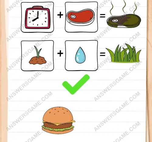 Gundolf Puzzle. Put the correct alchemy formulas. Brain Test 3 Level 64