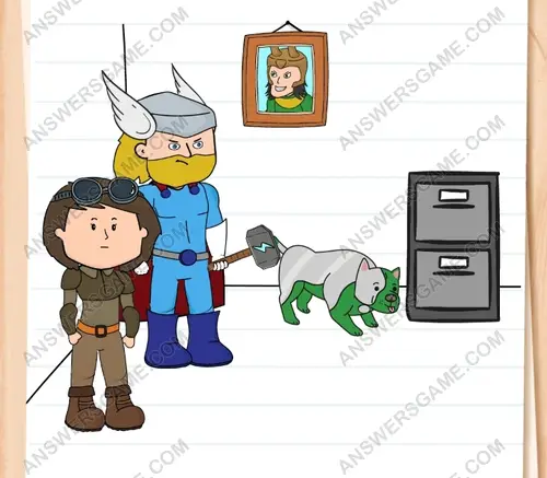 Questa è la stanza di Loki, ma dov'è il padre di Alyx. Brain Test 3 Livello 120