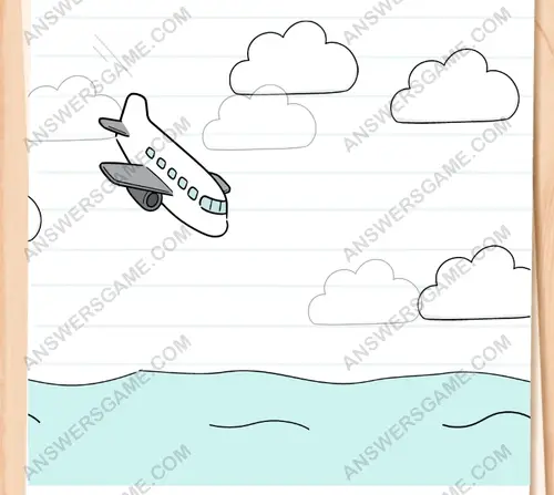 Hanno preso il volo per le Bahamas ma l'aereo ha iniziato a precipitare. Brain Test 3 Livello 298