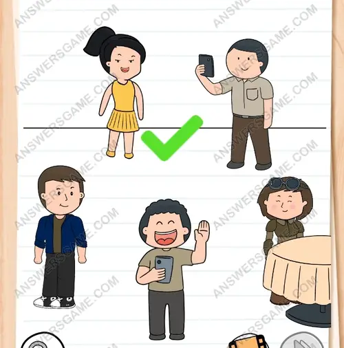 Brain Test 3: Alicia ismét magányosnak érzi magát. Keress neki egy társat. 169. Szint