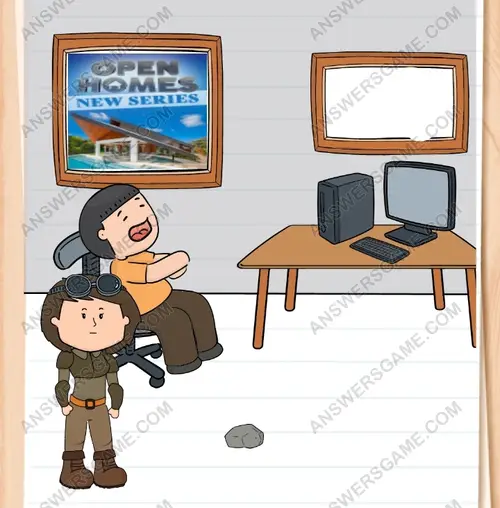 Muszę się go pozbyć. Supertajny komputer Edka. Brain Test 3 Poziom 13