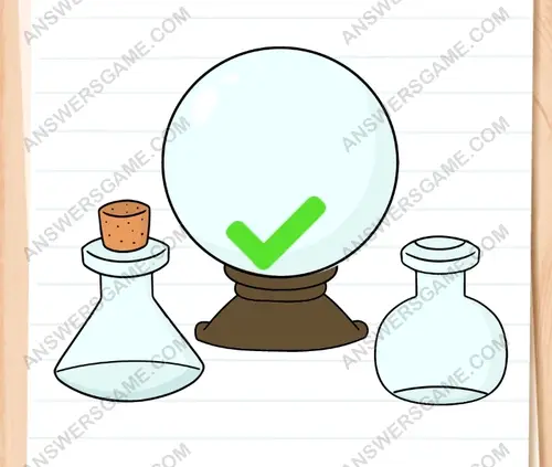 Acertijo De Gandolf. Ayúdame a limpiar estos objetos de vidrio. Brain Test 3 Nivel 18